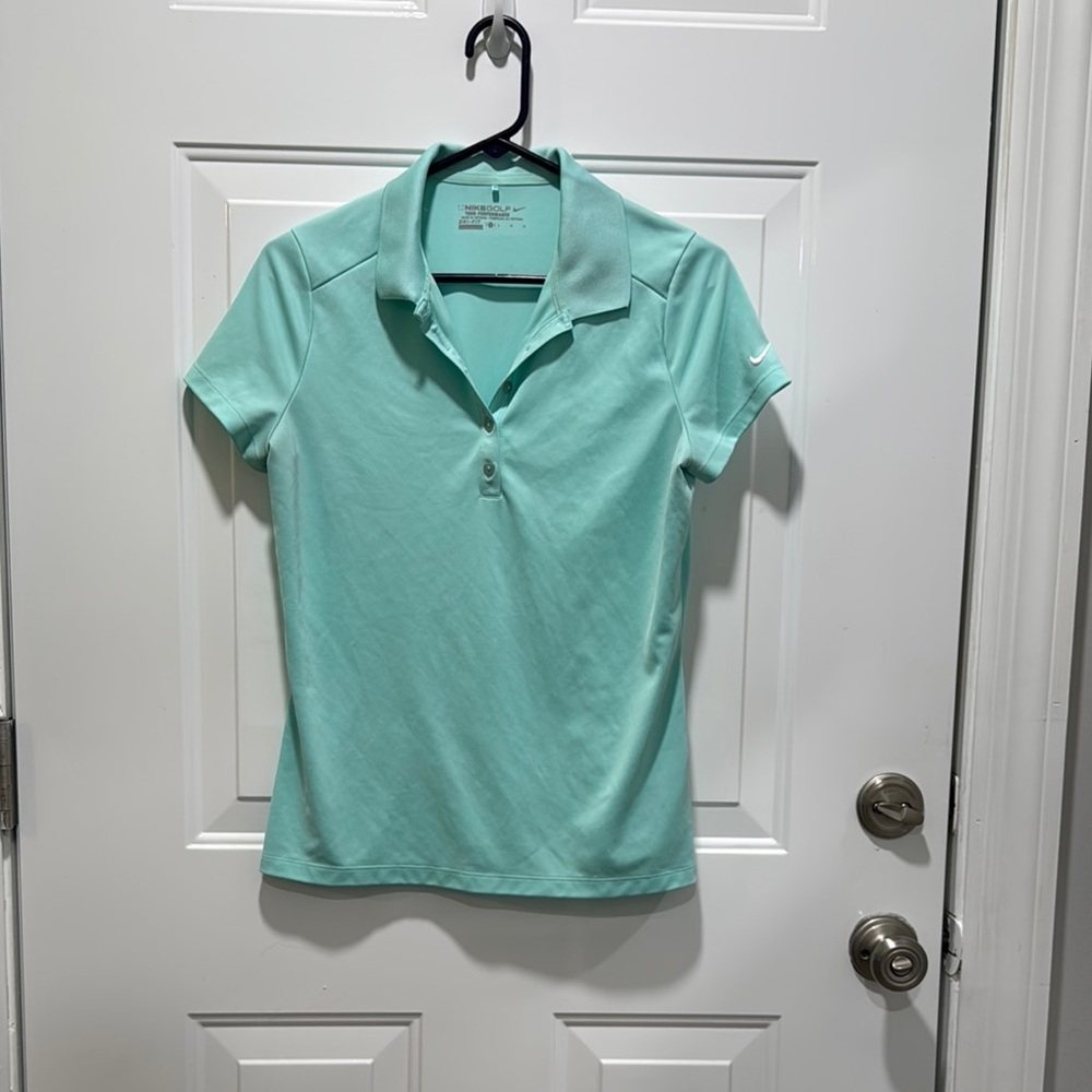 Women's Light Green Polo Shirt
